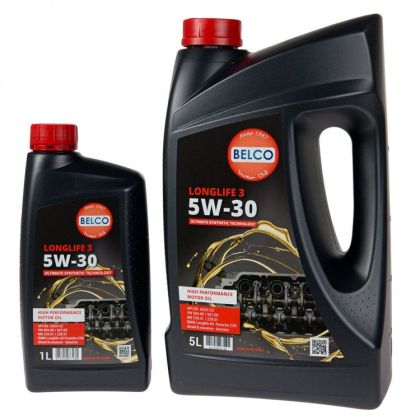 Ulei motor sintetic Belco Longlife 3 5W-30 VW 1L