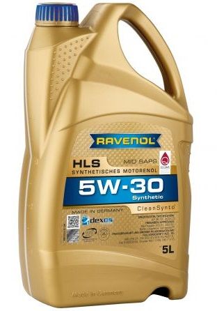 Ulei motor RAVENOL HLS 5W30 1111119-005, volum 5 litri, sintetic