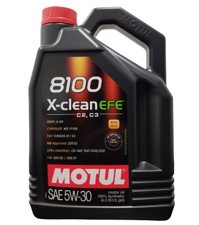 Ulei motor MOTUL 8100 X-CLEAN EFE 5W30, volum 4 litri, sintetic