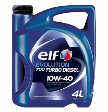 Ulei motor ELF EVOLUTION 700 TURBO DIESEL 10W40, volum 4 litri, semi sintetic