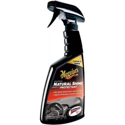Solutie dressing plastice MEGUIARS Natural Shine Protectant G4116MG, 473 ml