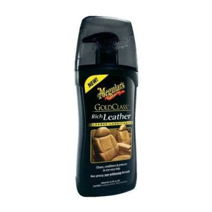 Crema hidratare piele MEGUIARS Gold Class Rich Leather Cleaner/Conditioner G17914, 414 ml