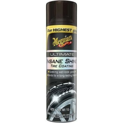Spray dressing anvelope auto MEGUIARS Ultimate Insane Shine Tire Coating G192315EUMG, 425 g