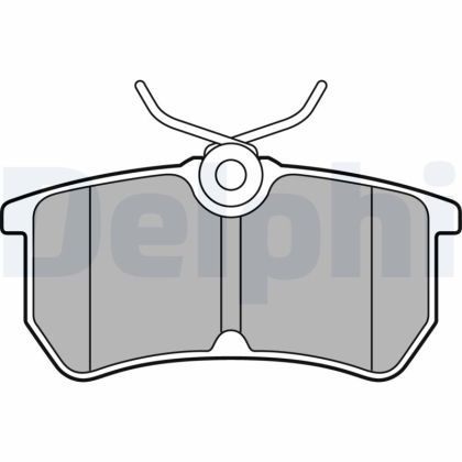 Placute frana DELPHI LP2480