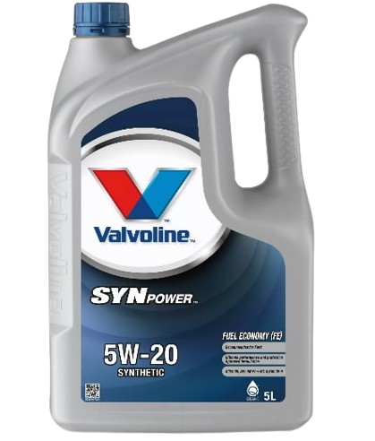 Ulei motor VALVOLINE SYNPOWER FE 5W20 V520SPFE/5, volum 5 litri, sintetic