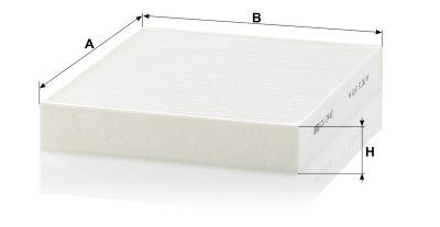 Filtru polen MANN-FILTER CU2442