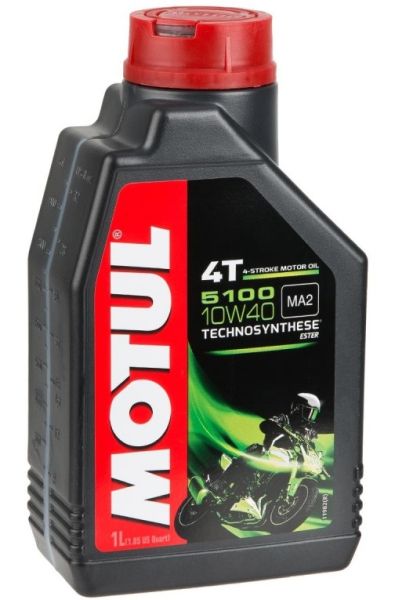 ULEI MOTOR 4T MOTUL 5100 10W40 MA2 104066, VOLUM 1 LITRU, SE