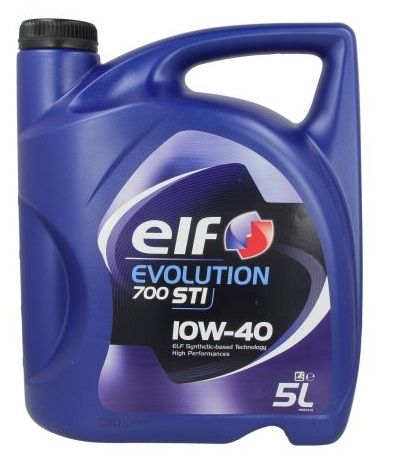 Ulei motor ELF EVOLUTION 700 STI 10W40, volum 5 litri, semi sintetic