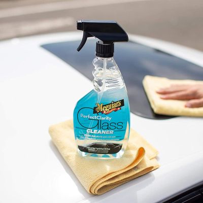 Solutie pentru curatare geamuri MEGUIARS Perfect Clarity Glass Cleaner G8224, 709 ml