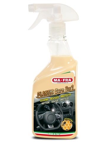 Solutie pentru curatat elemente din plastic MA-FRA Plastic Care 3 in 1 HN044, parfumat, volum recipient 500 ml