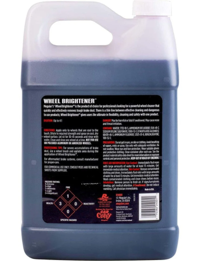 Solutie pentru curatare jante MEGUIARS Wheel Brightener D14001, 3.79 litri