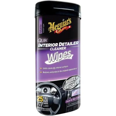 Set 25 servetele curatare interior auto MEGUIARS Quik Interior Detailer G13600MG