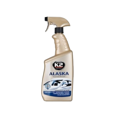 Spray pentru dezghetat geamuri K2 ALASKA K607M, recipient cu pulverizator, 700 ml