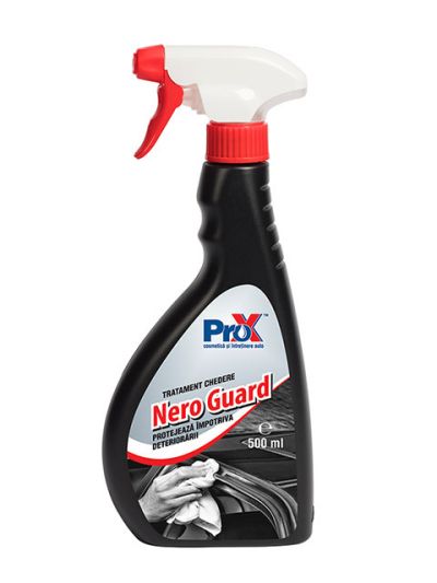 Solutie tratament pentru chedere auto PROX Nero Guard CS-675, 500 ml, flacon HDPE cu pulverizator
