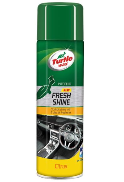 Solutie silicon curatare bord TURTLE WAX Fresh Shine Citrus FG52785, aroma citrice, 500 ml